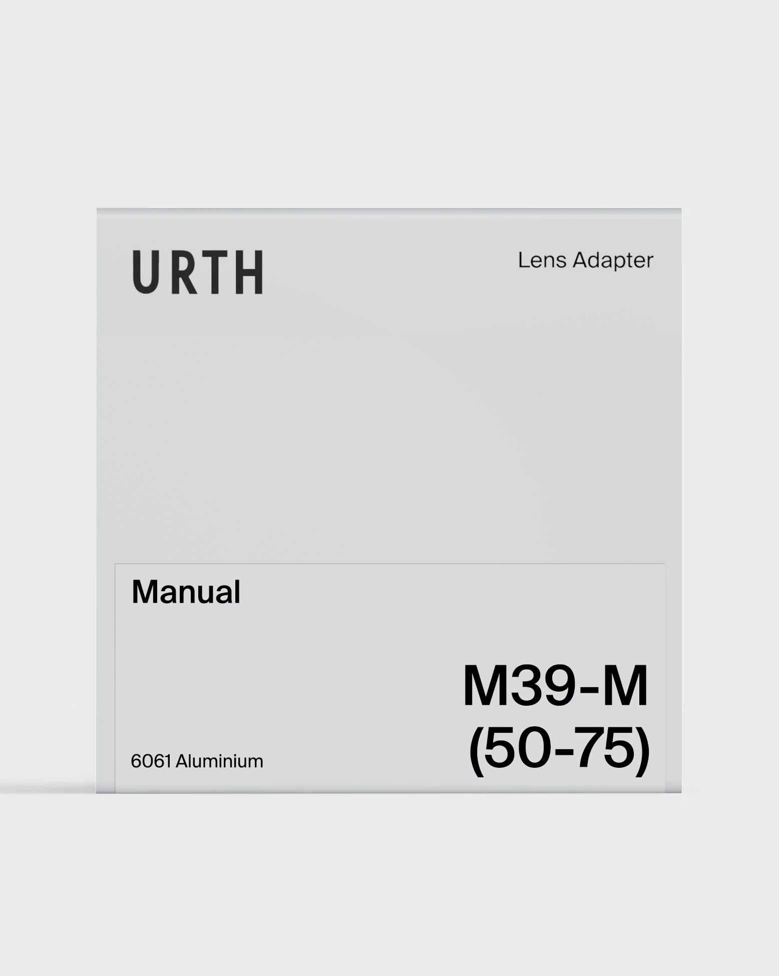 M39 Lens Mount to Leica M Camera Mount (50-75mm Frame Lines) - Image 3